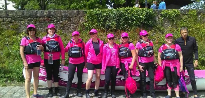 Les pink ladies à la première édition de la Pag Erdre pink erdre