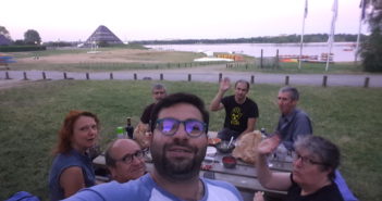 séances au lac le soir…
